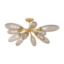 Corbett Lighting - 497-12-VB - 12 Light Semi Flush Mount - Cordoba - Vintage Brass