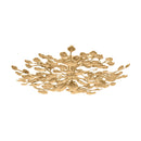 Corbett Lighting - 499-50-VGL - Ten Light Semi Flush Mount - Menorca - Vintage Gold Leaf
