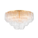 Corbett Lighting - 502-48-VGL - 39 Light Semi Flush Mount - Varenna - Vintage Gold Leaf