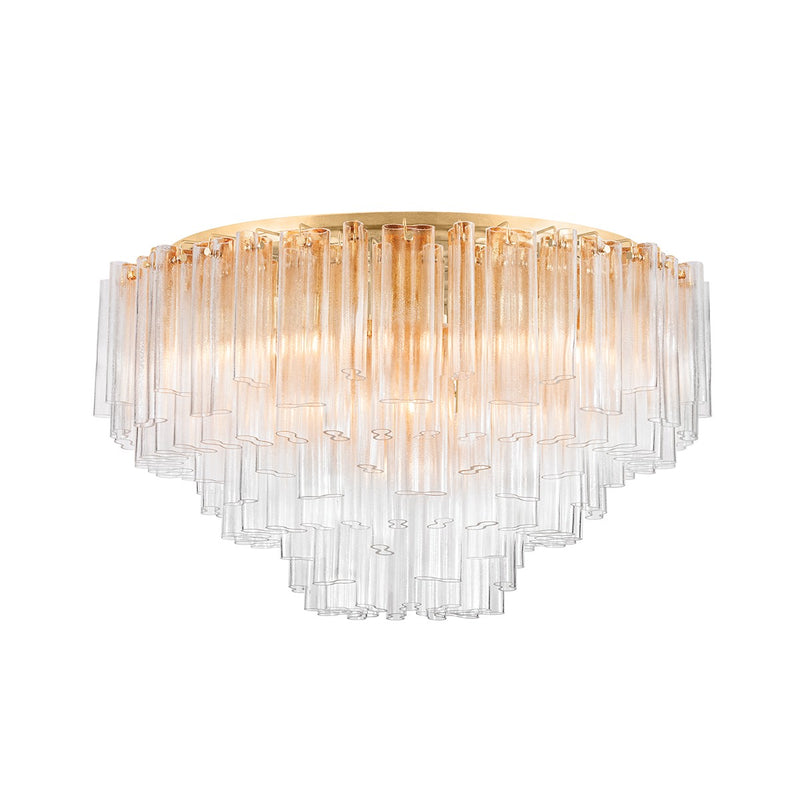 Corbett Lighting - 502-48-VGL - 39 Light Semi Flush Mount - Varenna - Vintage Gold Leaf