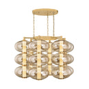 Corbett Lighting - 504-42-VB - LED Chandelier - Toulouse - Vintage Brass