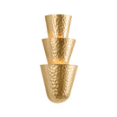 Corbett Lighting - 508-03-VGL - Three Light Wall Sconce - Bucharest - Vintage Gold Leaf