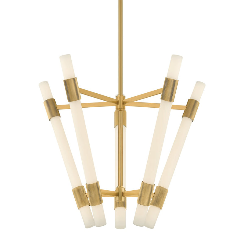 Corbett Lighting - 509-32-VB - LED Chandelier - Krakow - Vintage Brass