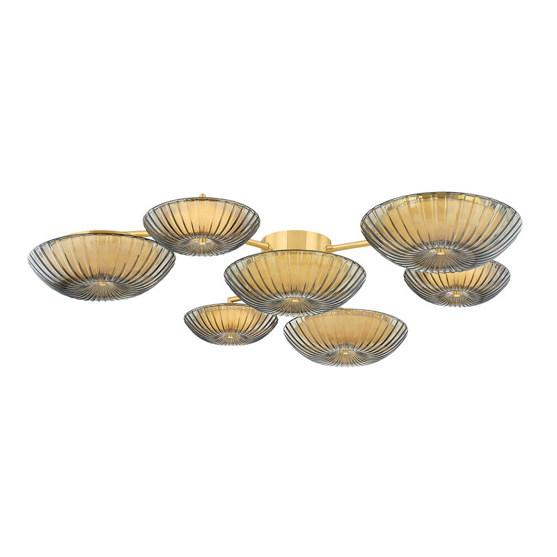 Corbett Lighting - 512-52-VPB - LED Flush Mount - Birmingham - Vintage Polished Brass