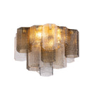 Corbett Lighting - 516-19-VGL - Four Light Semi Flush Mount - Helsinki - Vintage Gold Leaf