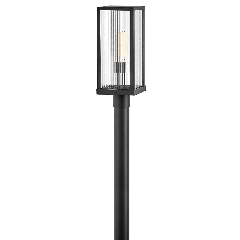 Hinkley - 10601BK - LED Post Mount - Torrent - Black