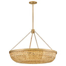 Hinkley - 48426LCB-NAT - LED Chandelier - Sanibel - Lacquered Brass