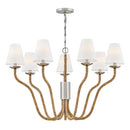 Hinkley - 48445PN-NAT - LED Chandelier - Harwich - Polished Nickel