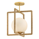 Hinkley - 48511DXG - LED Convertible Semi-Flush Mount - Keona - Deluxe Gold