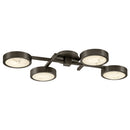 Fredrick Ramond - FR31013BX - LED Flush Mount - Cava - Black Oxide