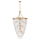 Fredrick Ramond - FR41598DA - LED Chandelier - Myra - Distressed Brass