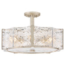 LED Semi-Flush Mount<br /><span style="color:#4AB0CE;">Entrega: 4-10 dias en USA</span><br /><span style="color:#4AB0CE;font-size:60%;">PREGUNTE POR ENTREGA EN PANAMA</span><br />Collection: Florian<br />Finish: Glacial