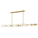 Fredrick Ramond - FR41909LCB - LED Linear - Selene - Lacquered Brass