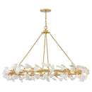 LED Chandelier<br /><span style="color:#4AB0CE;">Entrega: 4-10 dias en USA</span><br /><span style="color:#4AB0CE;font-size:60%;">PREGUNTE POR ENTREGA EN PANAMA</span><br />Collection: Audra<br />Finish: Deluxe Gold