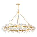 LED Chandelier<br /><span style="color:#4AB0CE;">Entrega: 4-10 dias en USA</span><br /><span style="color:#4AB0CE;font-size:60%;">PREGUNTE POR ENTREGA EN PANAMA</span><br />Collection: Audra<br />Finish: Deluxe Gold