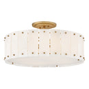 Fredrick Ramond - FR47753BNG - LED Semi-Flush Mount - Simone - Burnished Gold