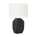 One Light Table Lamp<br /><span style="color:#4AB0CE;">Entrega: 4-10 dias en USA</span><br /><span style="color:#4AB0CE;font-size:60%;">PREGUNTE POR ENTREGA EN PANAMA</span><br />Collection: Sybert<br />Finish: Rough Black Ceramic