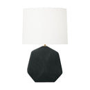 One Light Table Lamp<br /><span style="color:#4AB0CE;">Entrega: 4-10 dias en USA</span><br /><span style="color:#4AB0CE;font-size:60%;">PREGUNTE POR ENTREGA EN PANAMA</span><br />Collection: Tallulah<br />Finish: Rough Black Ceramic