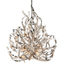 Corbett Lighting - 154-412-SL/SS - 12 Light Chandelier - Graffiti - Silver Leaf/Stainless Steel