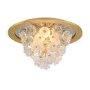 Corbett Lighting - 268-31-GL - Three Light Flush Mount - Jasmine - Gold Leaf