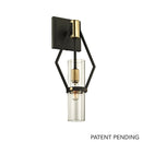 Troy Lighting - B6311-TBZ/BBA - One Light Wall Sconce - Raef - Textured Bronze Brushed Brass