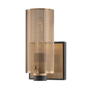 Troy Lighting - B6871-SFB/PBR - One Light Wall Sconce - Pilsen - Modern Bronze And Aged Brass