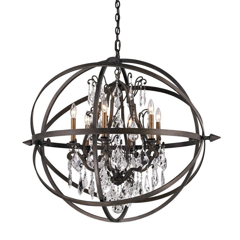 Troy Lighting - F2997-VBZ - Six Light Chandelier - Byron - Vintage Bronze