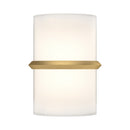 LED Wall Sconce<br /><span style="color:#4AB0CE;">Entrega: 2-3 semanas en USA</span><br /><span style="color:#4AB0CE;font-size:60%;">PREGUNTE POR ENTREGA EN PANAMA</span><br />Collection: Pondi<br />Finish: Brushed Gold