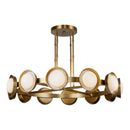 LED Chandelier<br /><span style="color:#4AB0CE;">Entrega: 4-10 dias en USA</span><br /><span style="color:#4AB0CE;font-size:60%;">PREGUNTE POR ENTREGA EN PANAMA</span><br />Collection: Alonso<br />Finish: Vintage Brass