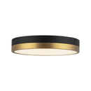 LED Flush Mount<br /><span style="color:#4AB0CE;">Entrega: 1-2 semanas en USA</span><br /><span style="color:#4AB0CE;font-size:60%;">PREGUNTE POR ENTREGA EN PANAMA</span><br />Collection: Adelaide<br />Finish: Aged Gold/Matte Black