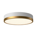 LED Flush Mount<br /><span style="color:#4AB0CE;">Entrega: 4-10 dias en USA</span><br /><span style="color:#4AB0CE;font-size:60%;">PREGUNTE POR ENTREGA EN PANAMA</span><br />Collection: Adelaide<br />Finish: Aged Gold/White