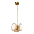 LED Pendant<br /><span style="color:#4AB0CE;">Entrega: 4-10 dias en USA</span><br /><span style="color:#4AB0CE;font-size:60%;">PREGUNTE POR ENTREGA EN PANAMA</span><br />Collection: Alonso<br />Finish: Vintage Brass/Alabaster