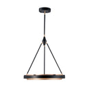 LED Pendant<br /><span style="color:#4AB0CE;">Entrega: 4-10 dias en USA</span><br /><span style="color:#4AB0CE;font-size:60%;">PREGUNTE POR ENTREGA EN PANAMA</span><br />Collection: Duo<br />Finish: Classic Black/Gold Shimmer