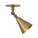 One Light Flush Mount<br /><span style="color:#4AB0CE;">Entrega: 18-19 semanas en USA</span><br /><span style="color:#4AB0CE;font-size:60%;">PREGUNTE POR ENTREGA EN PANAMA</span><br />Collection: Necessity<br />Finish: Patina Brass