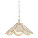 Troy Lighting - F3324-PBR - One Light Pendant - Petal - Patina Brass