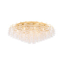 Corbett Lighting - 534-36-VGL - 17 Light Semi Flush Mount - Alsace - Vintage Gold Leaf