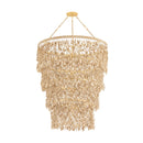 18 Light Chandelier<br /><span style="color:#4AB0CE;">Entrega: 4-10 dias en USA</span><br /><span style="color:#4AB0CE;font-size:60%;">PREGUNTE POR ENTREGA EN PANAMA</span><br />Collection: Naxos<br />Finish: Vintage Gold Leaf