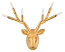 LED Wall Sconce<br /><span style="color:#4AB0CE;">Entrega: 4-10 dias en USA</span><br /><span style="color:#4AB0CE;font-size:60%;">PREGUNTE POR ENTREGA EN PANAMA</span><br />Collection: Stag<br />Finish: Distressed Brass