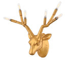 LED Wall Sconce<br /><span style="color:#4AB0CE;">Entrega: 4-10 dias en USA</span><br /><span style="color:#4AB0CE;font-size:60%;">PREGUNTE POR ENTREGA EN PANAMA</span><br />Collection: Stag<br />Finish: Distressed Brass