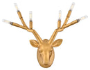 LED Wall Sconce<br /><span style="color:#4AB0CE;">Entrega: 4-10 dias en USA</span><br /><span style="color:#4AB0CE;font-size:60%;">PREGUNTE POR ENTREGA EN PANAMA</span><br />Collection: Stag<br />Finish: Distressed Brass