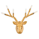 LED Wall Sconce<br /><span style="color:#4AB0CE;">Entrega: 4-10 dias en USA</span><br /><span style="color:#4AB0CE;font-size:60%;">PREGUNTE POR ENTREGA EN PANAMA</span><br />Collection: Stag<br />Finish: Distressed Brass