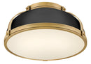 LED Flush Mount<br /><span style="color:#4AB0CE;">Entrega: 4-10 dias en USA</span><br /><span style="color:#4AB0CE;font-size:60%;">PREGUNTE POR ENTREGA EN PANAMA</span><br />Collection: Barton<br />Finish: Black