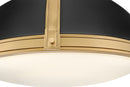 Hinkley - 46353BK-LCB - LED Flush Mount - Barton - Black