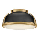 LED Flush Mount<br /><span style="color:#4AB0CE;">Entrega: 4-10 dias en USA</span><br /><span style="color:#4AB0CE;font-size:60%;">PREGUNTE POR ENTREGA EN PANAMA</span><br />Collection: Barton<br />Finish: Black