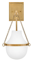 LED Wall Sconce<br /><span style="color:#4AB0CE;">Entrega: 4-10 dias en USA</span><br /><span style="color:#4AB0CE;font-size:60%;">PREGUNTE POR ENTREGA EN PANAMA</span><br />Collection: Collins<br />Finish: Heritage Brass