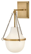 LED Wall Sconce<br /><span style="color:#4AB0CE;">Entrega: 4-10 dias en USA</span><br /><span style="color:#4AB0CE;font-size:60%;">PREGUNTE POR ENTREGA EN PANAMA</span><br />Collection: Collins<br />Finish: Heritage Brass