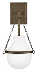 LED Wall Sconce<br /><span style="color:#4AB0CE;">Entrega: 4-10 dias en USA</span><br /><span style="color:#4AB0CE;font-size:60%;">PREGUNTE POR ENTREGA EN PANAMA</span><br />Collection: Collins<br />Finish: Heritage Bronze
