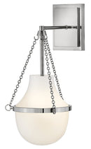 LED Wall Sconce<br /><span style="color:#4AB0CE;">Entrega: 4-10 dias en USA</span><br /><span style="color:#4AB0CE;font-size:60%;">PREGUNTE POR ENTREGA EN PANAMA</span><br />Collection: Collins<br />Finish: Polished Nickel