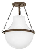 LED Semi-Flush Mount<br /><span style="color:#4AB0CE;">Entrega: 4-10 dias en USA</span><br /><span style="color:#4AB0CE;font-size:60%;">PREGUNTE POR ENTREGA EN PANAMA</span><br />Collection: Collins<br />Finish: Heritage Bronze