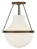 LED Semi-Flush Mount<br /><span style="color:#4AB0CE;">Entrega: 4-10 dias en USA</span><br /><span style="color:#4AB0CE;font-size:60%;">PREGUNTE POR ENTREGA EN PANAMA</span><br />Collection: Collins<br />Finish: Heritage Bronze